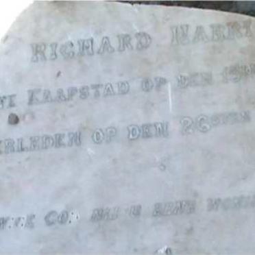 HARRIS Richard &amp; Adriana J.P. VAN JAARSVELD 