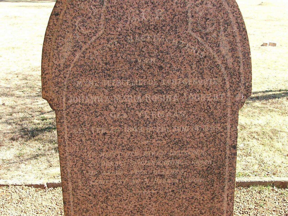 JOUBERT Johanna Maria Rosina nee VERMAAK