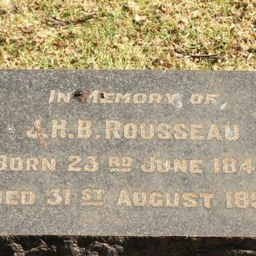 ROUSSEAU J.H.B. 1843-1897