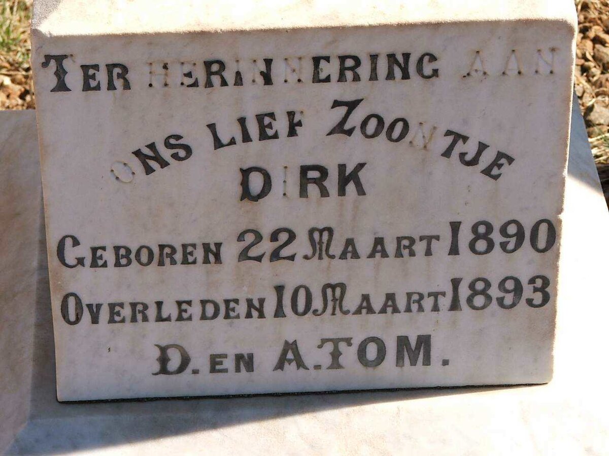 TOM Dirk 1890-1893