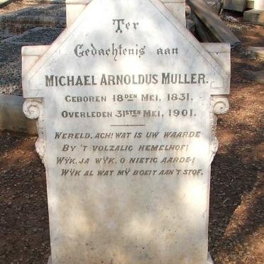 MULLER Michael Arnoldus 1831-1901