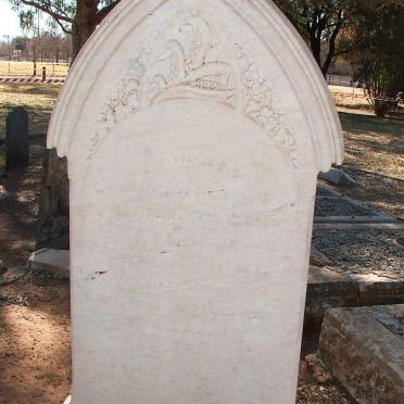 MAURY Barendina Catharina nee BOONZAAIER 1858-1902