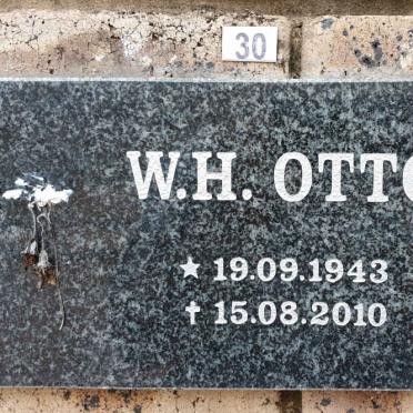 OTTO W.H. 1943-2010