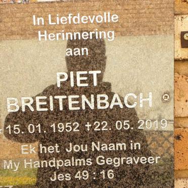 BREITENBACH Piet 1952-2019