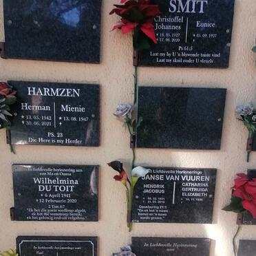 SMIT :: HARMZEN :: DU TOIT :: JANSEN VAN RENSBURG :: SMIT :: MASSYN :: JANSE VAN VUUREN