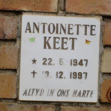 KEET Antoinette 1947-1997