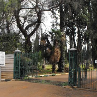 North West, POTCHEFSTROOM, Main cemetery