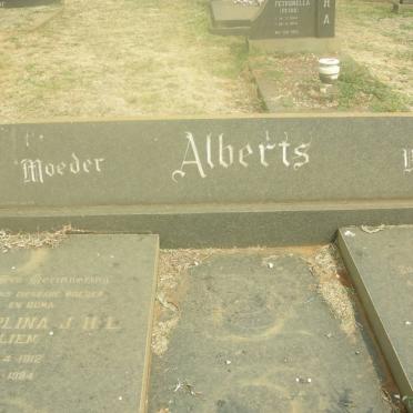 ALBERTS Daniel P.J. 1906-1974 &amp; Casperlina J.H.L. 1912-1984