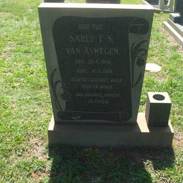 ASWEGEN Sarel F.S., van 1940-1988