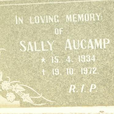 AUCAMP Sally 1934-1972