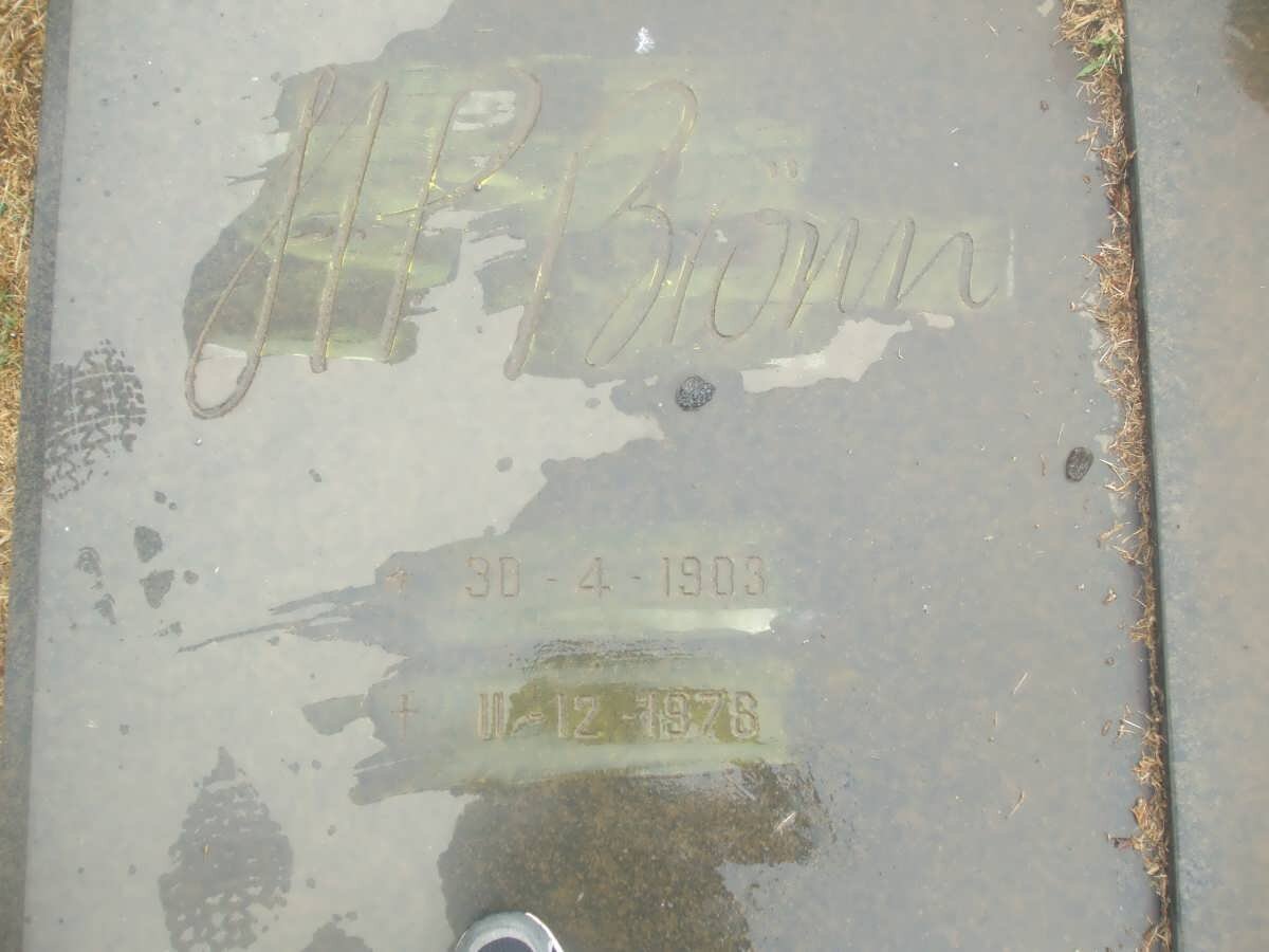 BRÖNN H.P. 1903-1978