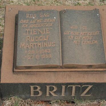 BRITZ Rudolf Marthinus 1943-1959