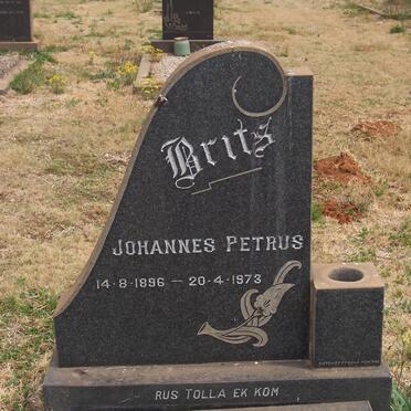 BRITS Johannes Petrus 1896-1973