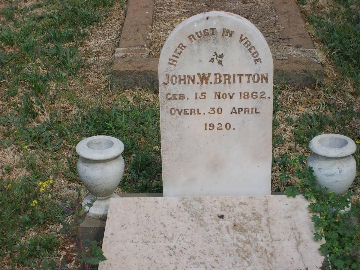 BRITTON John W. 1862-1920