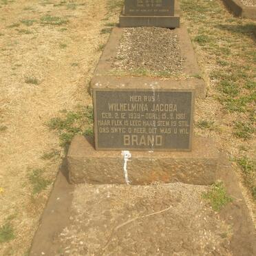 BRAND Wilhelmina Jacoba 1939-1961