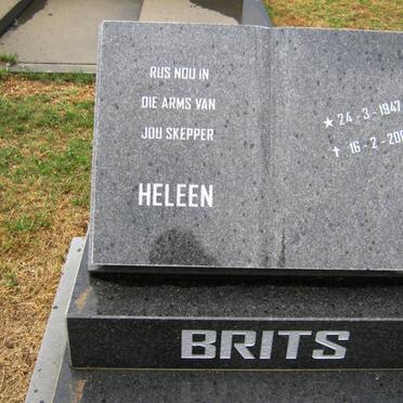 BRITS Heleen 1947-2008