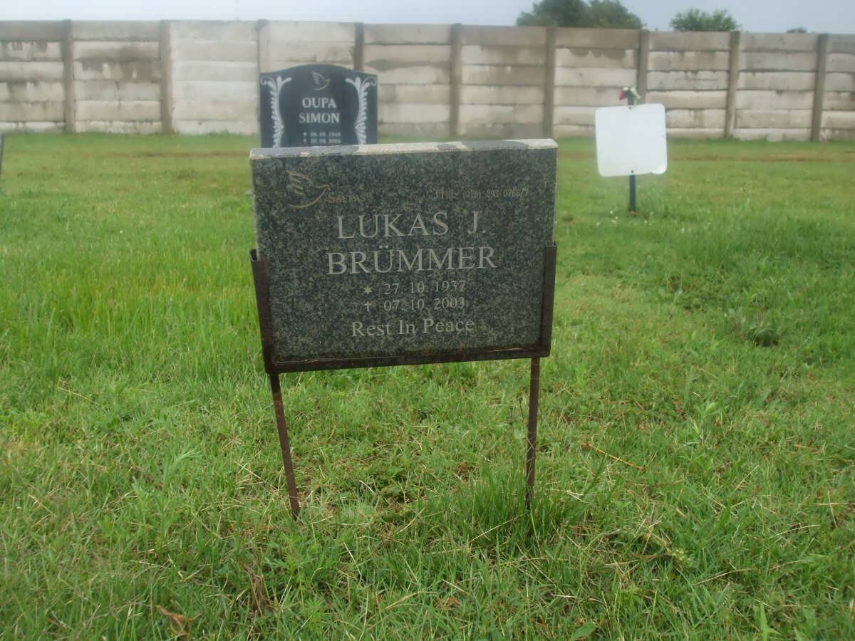 BRÜMMER Lukas J. 1937-2003