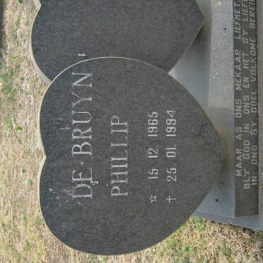 BRUYN Phillip, de 1965-1994