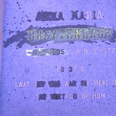 BREYTENBACH Anna Maria 1905-1977