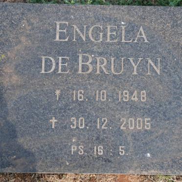 BRUYN Engela, de 1948-2005