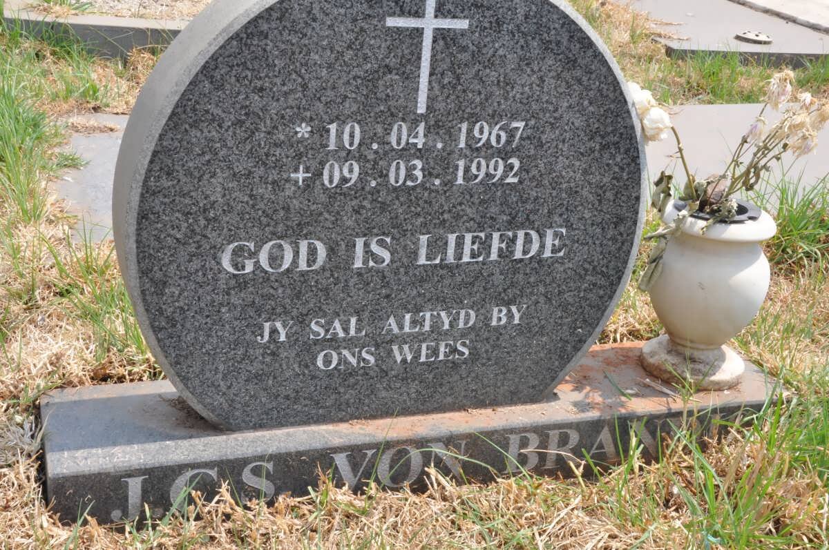 BRANDIS J.C.S., von 1967-1992