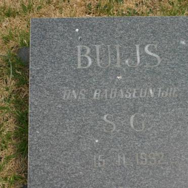 BUIJS S.G. -1992