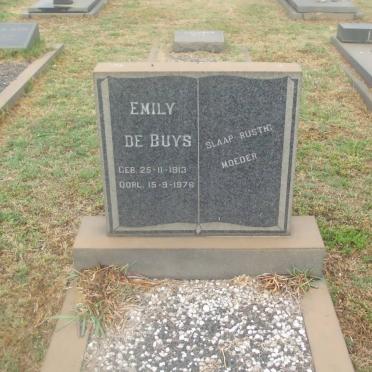 BUYS Emily, de 1913-1976