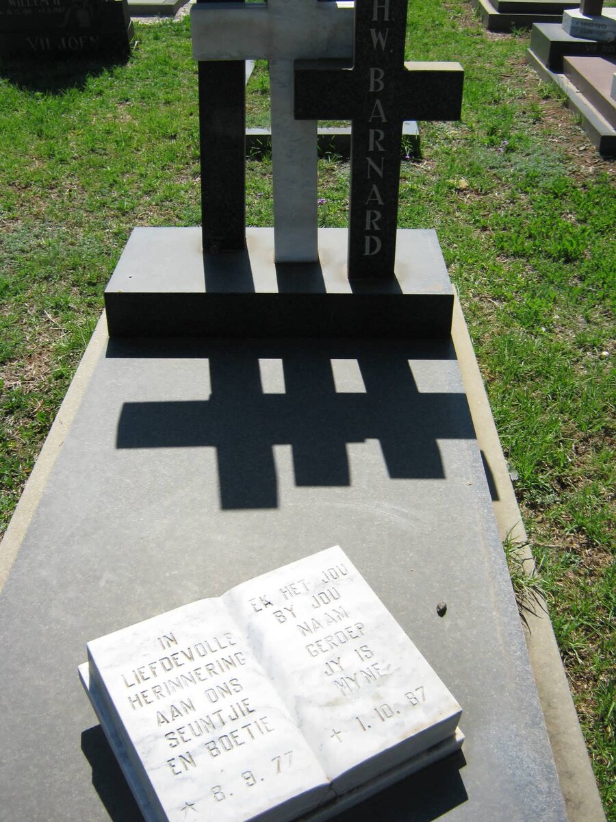 BARNARD H.W. 1977-1997