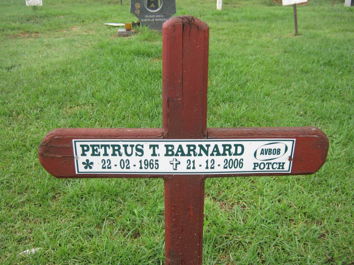 BARNARD Petrus T. 1965-2006
