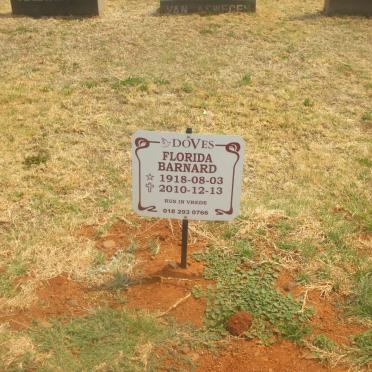 BARNARD Florida 1918-2010