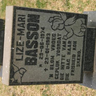 BASSON Lize-Mari 1974-1983