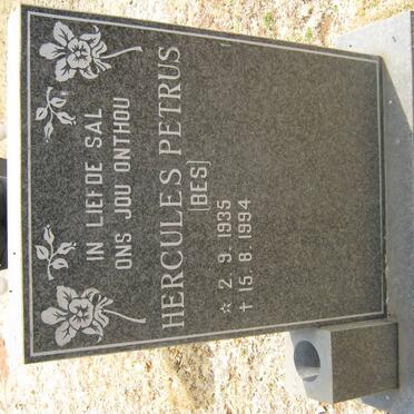 BESTER Hercules Petrus 1935-1994