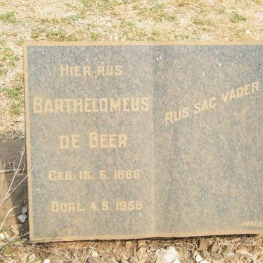 BEER Barthelomeus, de 1886-1958 