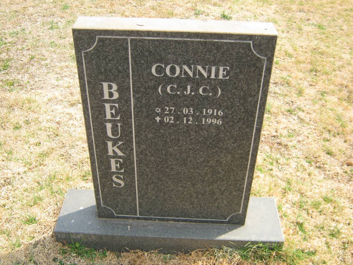 BEUKES C.J.C. 1916-1996