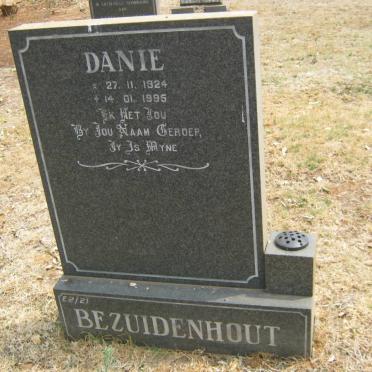 BEZUIDENHOUT Danie 1924-1995