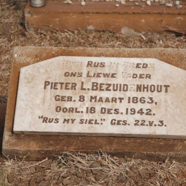 BEZUIDENHOUT Pieter L. 1863-1942