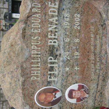 BENADÉ Phillippus Eduard 1948-2002