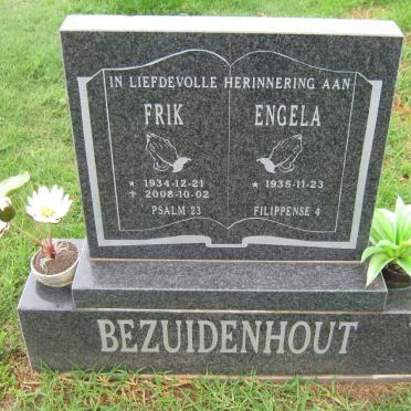 BEZUIDENHOUT Frik 1934-2008 &amp; Engela 1935-
