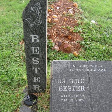 BESTER G.B.C. 1932-2002