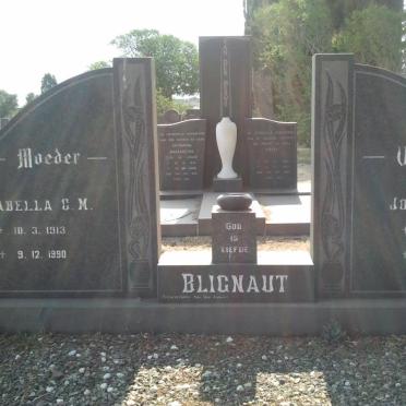 BLIGNAUT Johannes J. 1910-1983 &amp; Isabella C.M. 1913-1990