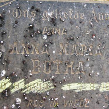 BOTHA Anna Maria 1899-1978