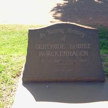 BORCKENHAGEN Gertrude Louise 1887-1969