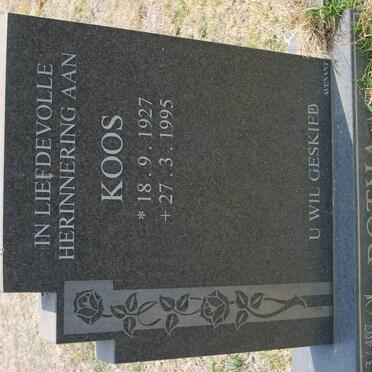 BOTHA Koos 1927-1995