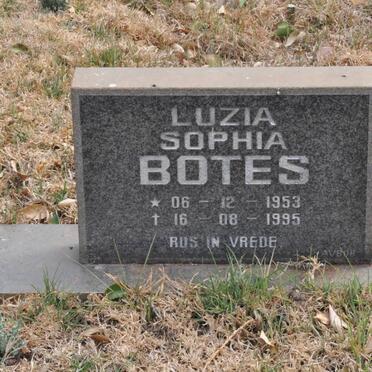 BOTES Luzia Sophia 1953-1995