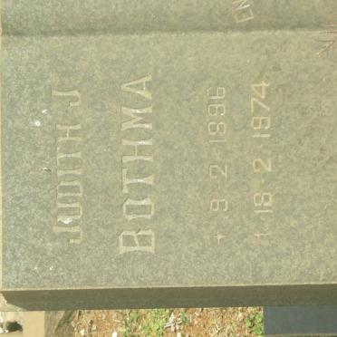 BOTHA Judith 1896-1974
