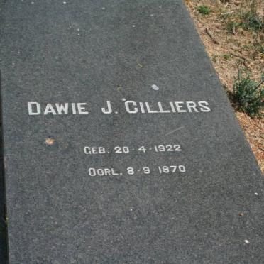 CILLIERS Dawie J. 1922-1970
