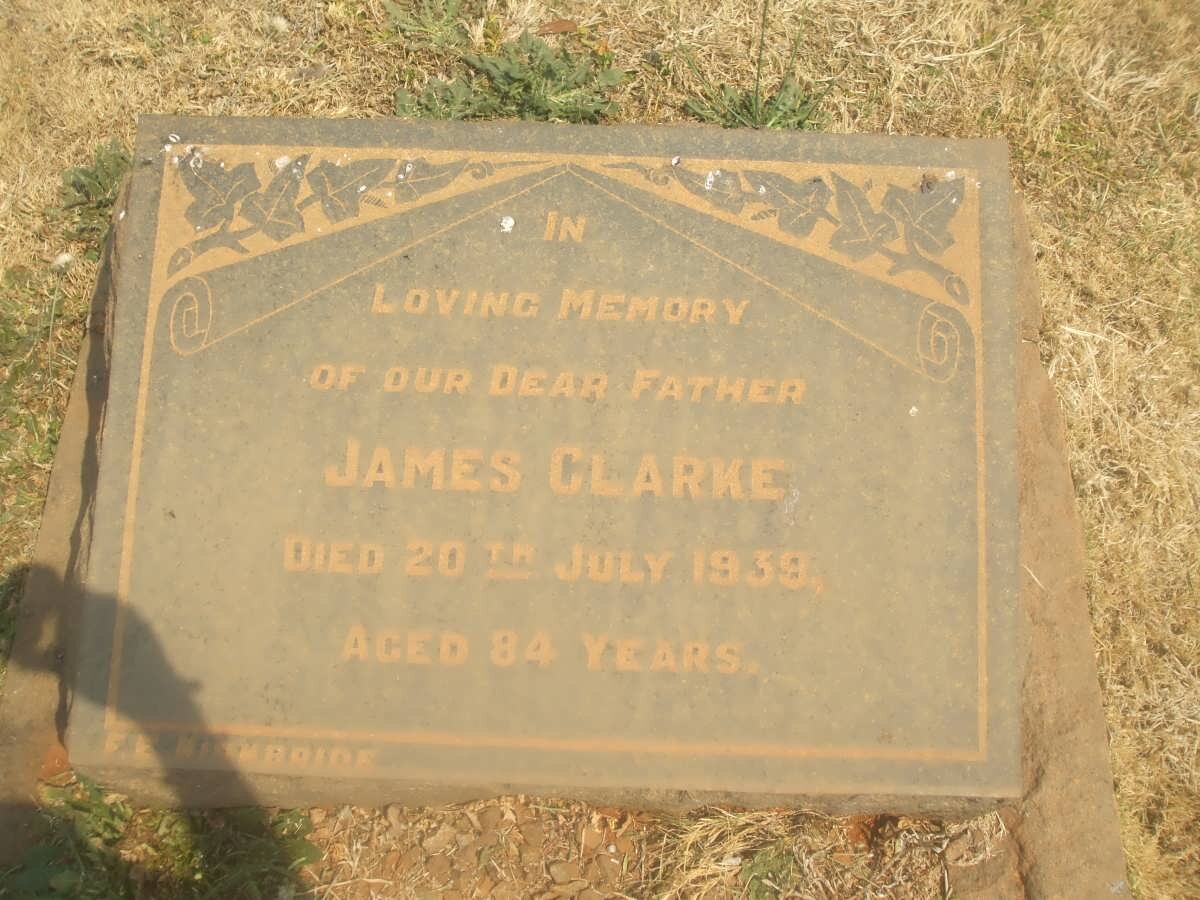 CLARKE James -1939