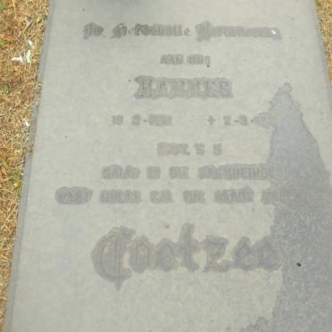 COETZEE Hannes 1921-1978