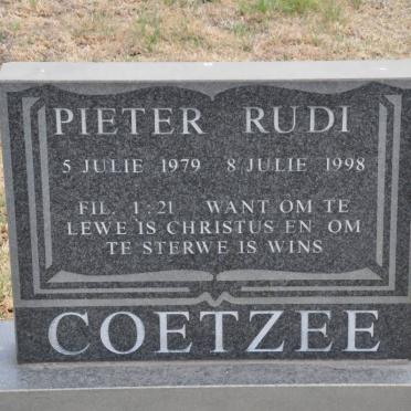 COETZEE Pieter Rudi 1979-1998