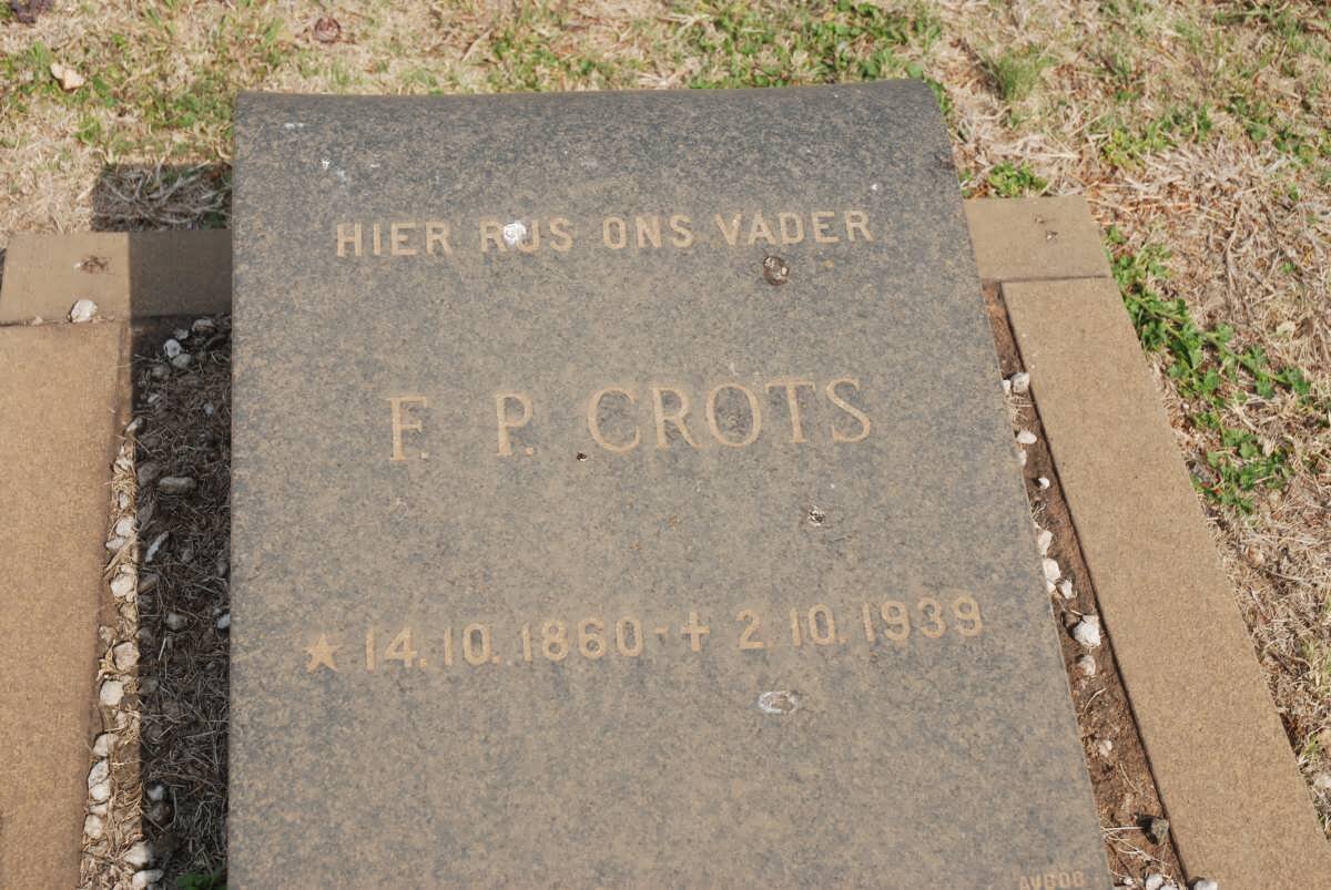 CROTS F.P. 1860-1939